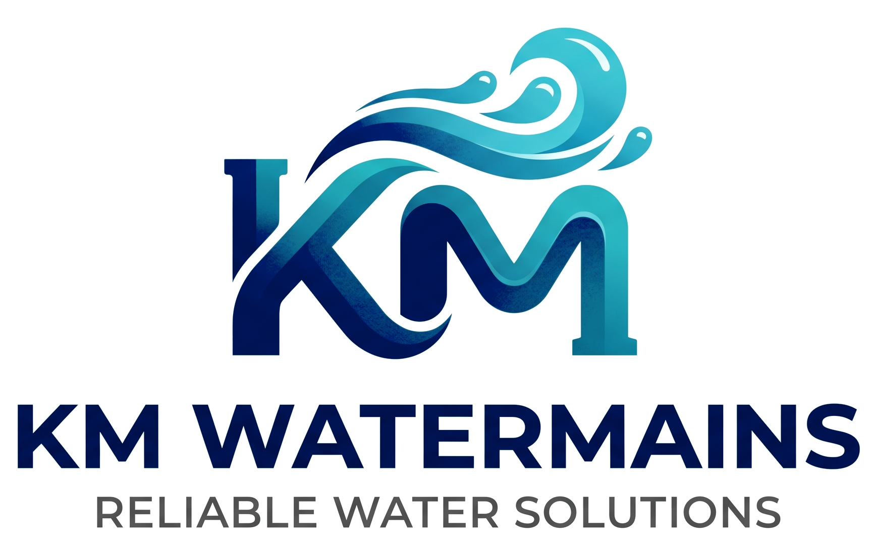 KM Watermains Logo